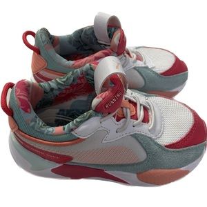 Puma RS-X Flower Aura 2 Toddler Running System Girls Sneakers Size 8C